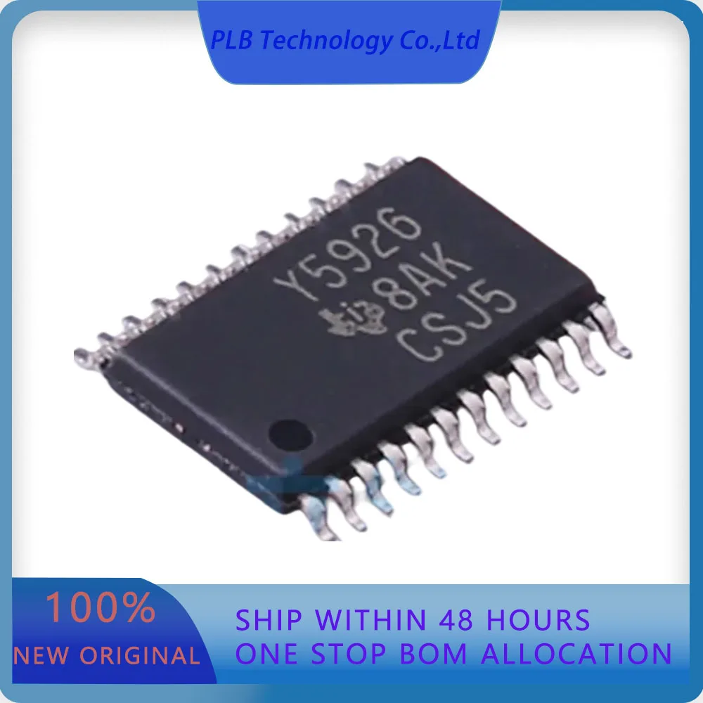 10PCS/LOT TLC5926IPWPR TLC5926  30MHz PWM 16 HTSSOP-24-EP LED Drivers Original Stock