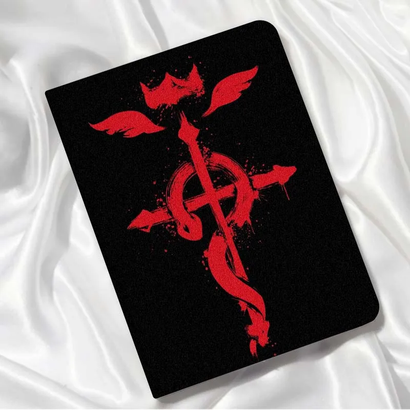 

Fullmetal Alchemist Logo For Xiaomi Redmi Mi Pad 4 5 6 6s 7 7s SE Pro 2 11 Plus Max 12.4 11 11.2 12.5 8.7 inch Tablet Case