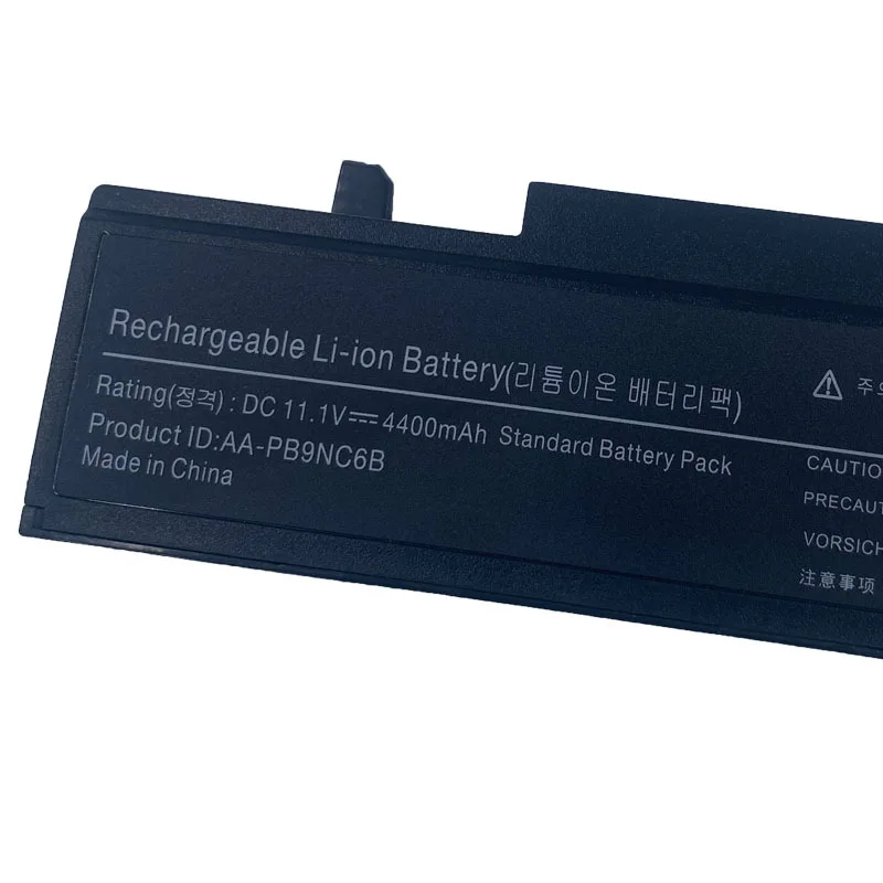 عالية الجودة جديد بطارية الكمبيوتر المحمول 11.1 فولت 4400 مللي أمبير لسامسونج AA-PB9NC6B AA-PB9NC6W R467 R428 NP350 NP300 RV509 R530 RV410 R429 R468