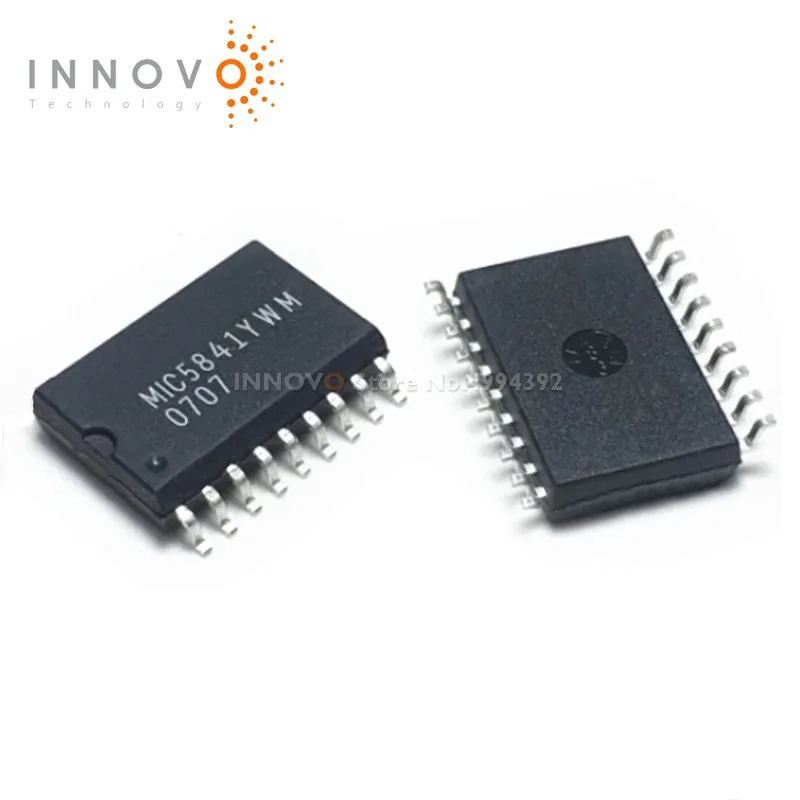 1 PCS MIC5841YWM MIC5841 PWR DRIVER BIPOLAR 1:8 SOP-18 IC CHIP Novo original