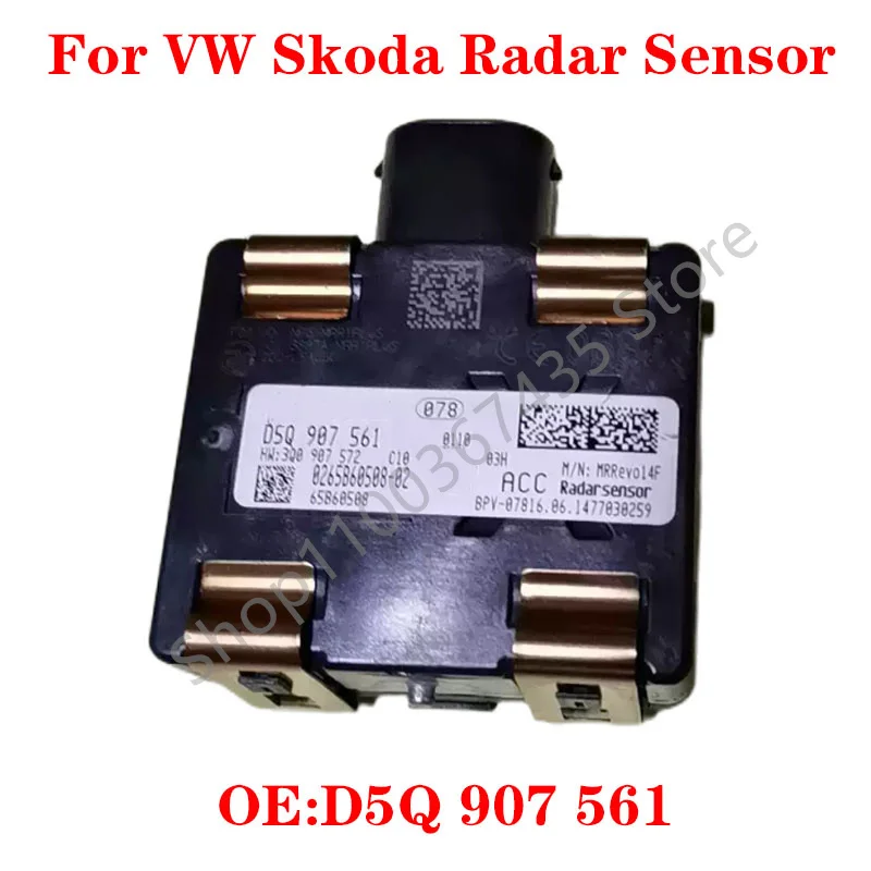 

D5Q907561 RADAR DISTORNIC OEM ACC Adaptive Cruise Control Radar Sensor For VW Audi skoda Seat