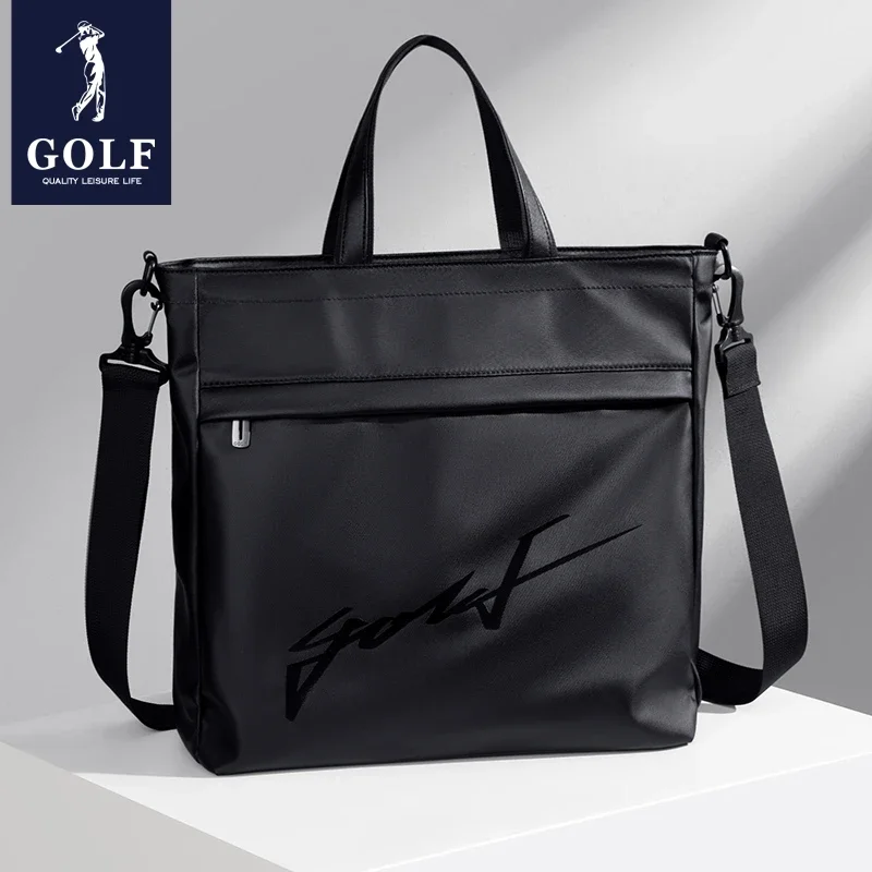 

GOLF Briefcase Men's New Fabric Large Capacity Business Handbag Fashion Crossbody Bag Leisure Business Travel Commuting