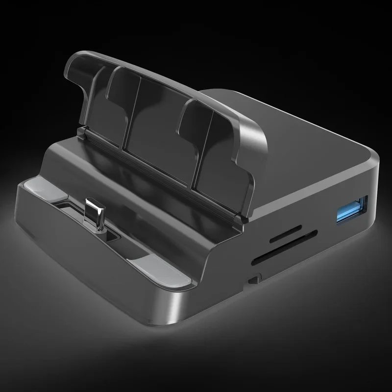 8 في 1 نوع C HUB محطة إرساء حامل هاتف ديكس الوسادة محطة USB C إلى HDMI متوافق حوض مجموعة شاحن الطاقة لسامسونج