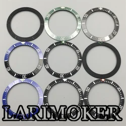 LARIMOKER 40mm*32mm Ceramics Diameter Watch Bezel Green Black Blue Insert Watches Accessories Parts