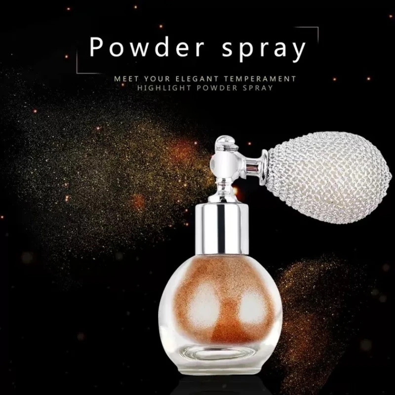 Fairy Powder Perfume Body Highlighter Air Bag Shiny Fragrance Pearlescent White Purple Diamond High Gloss Spray Makeup