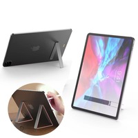 Durable Mini L Shaped Tablet Stand Foldable Aluminium Alloy For iPad Huawei Samsung Plate Stand Table Holder Bracket