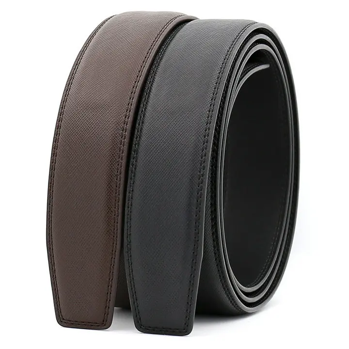 new Luxury Brand Belts for Men High Quality Male Strap Genuine Leather Waistband Ceinture Homme,No Buckle 3.1cm