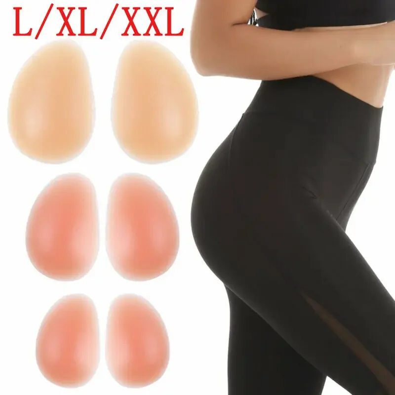 Silicone Butt Pad Reusable Self-adhesive Buttocks Thigh Enhancer Makeup Party Body Shaper Perfect Buttocks Silicone Fake Butt