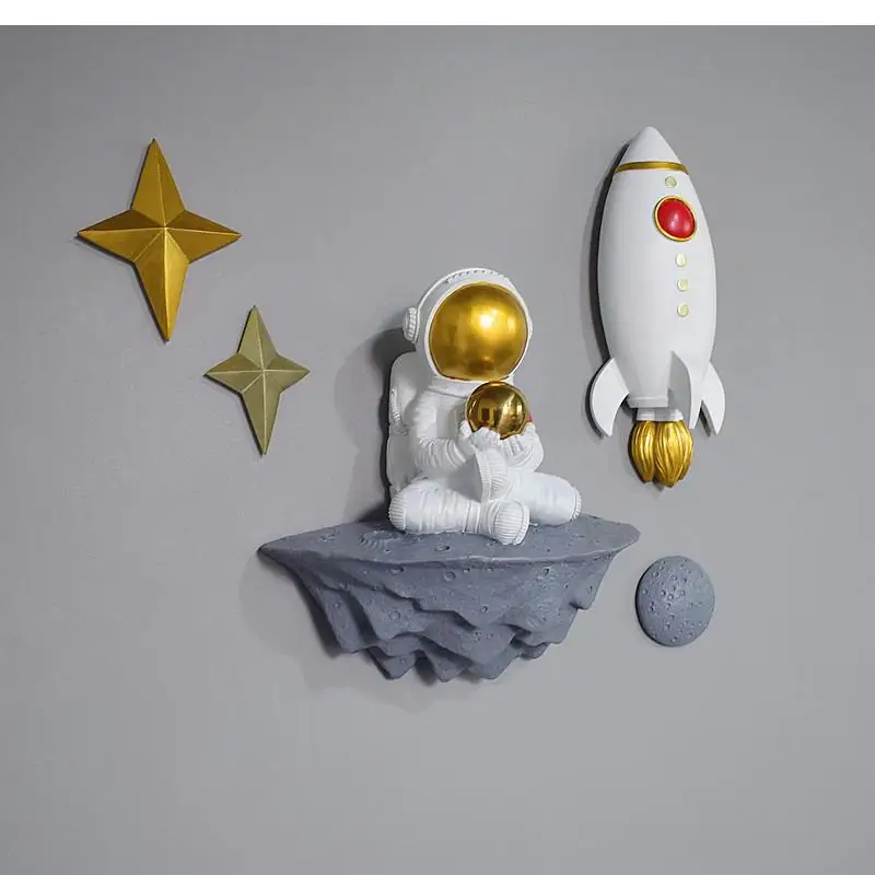 

Astronaut Wall Decoration Hanging Living Room Bedroom Background Pendant Three-dimensional 3D Personality