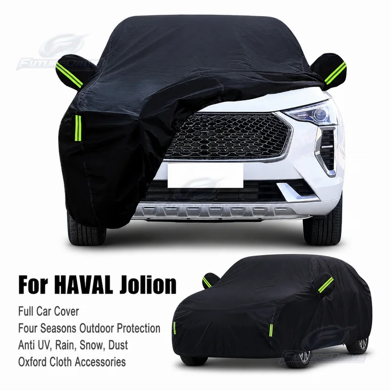 For HAVAL Jolion Full Car Cover, Four Seasons Outdoor Protection, Anti UV, Rain, Snow, Dust, Oxford Cloth Accessories