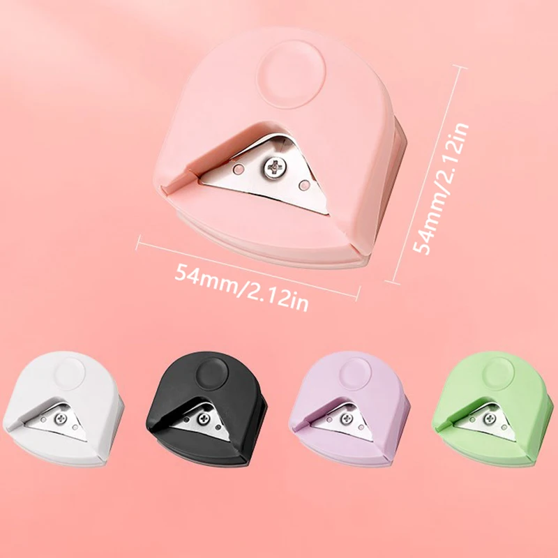 1Pcs Mini R4 Corner Rounder Chamferer 4mm Paper Punch For Card Photo Cutter Tool Craft Scrapbooking DIY Mini Round Angle Machine