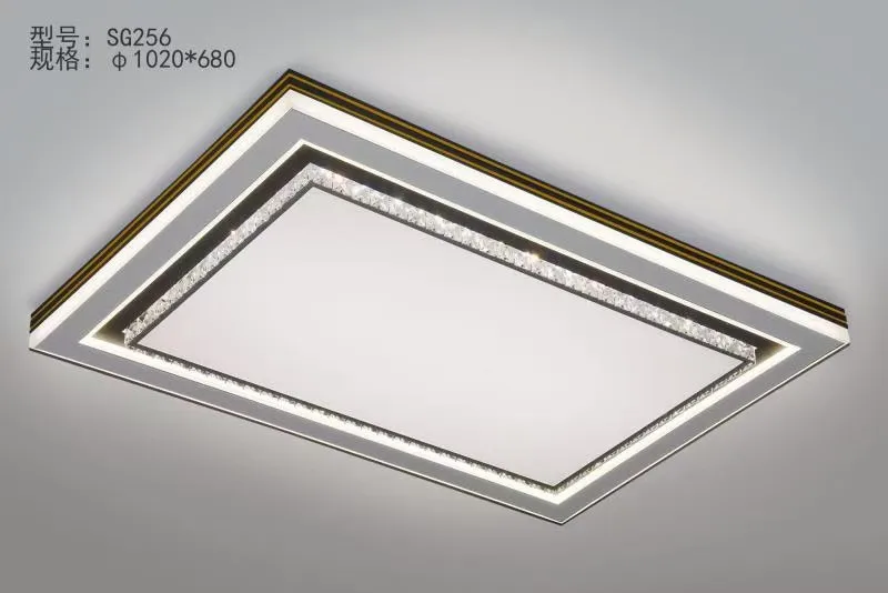 هندسة مصباح غرفة المعيشة، مصباح السقف، بساطتها الحديثة، دراسة إبداعية للجو، القاعة