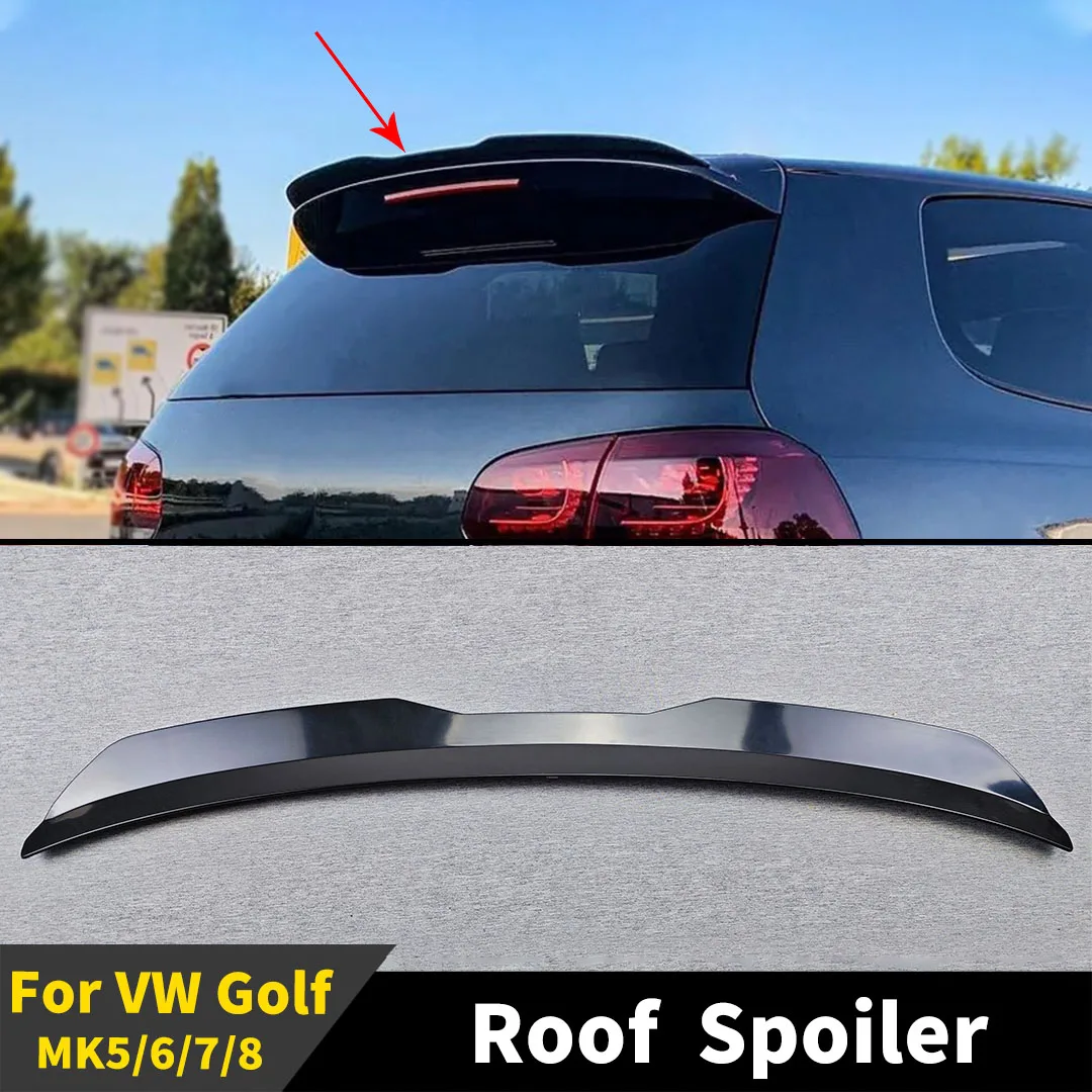 Air Deflector Dam Rear Roof Spoiler Wing Airfoil Trunk Lip For VW Golf MK5 MK6 MK7 MK7.5 MK8 Tuning Accessories Body Kit Trim