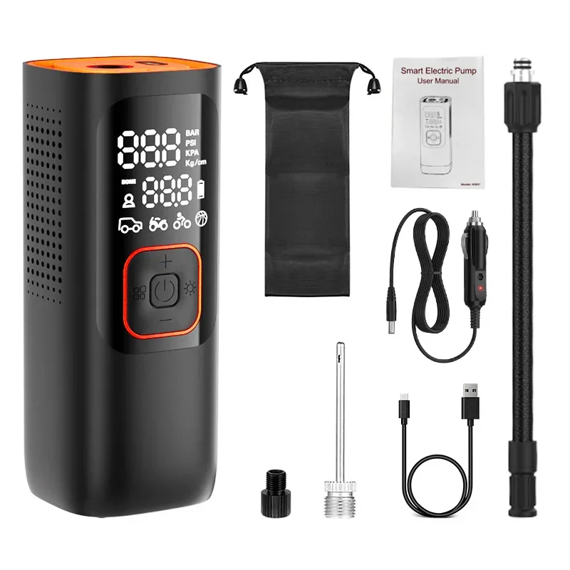 

Portable Multifunctional 19-Cylinder Tire Wireless Pump SUV Car Motorcycle Electric Car Air Pump