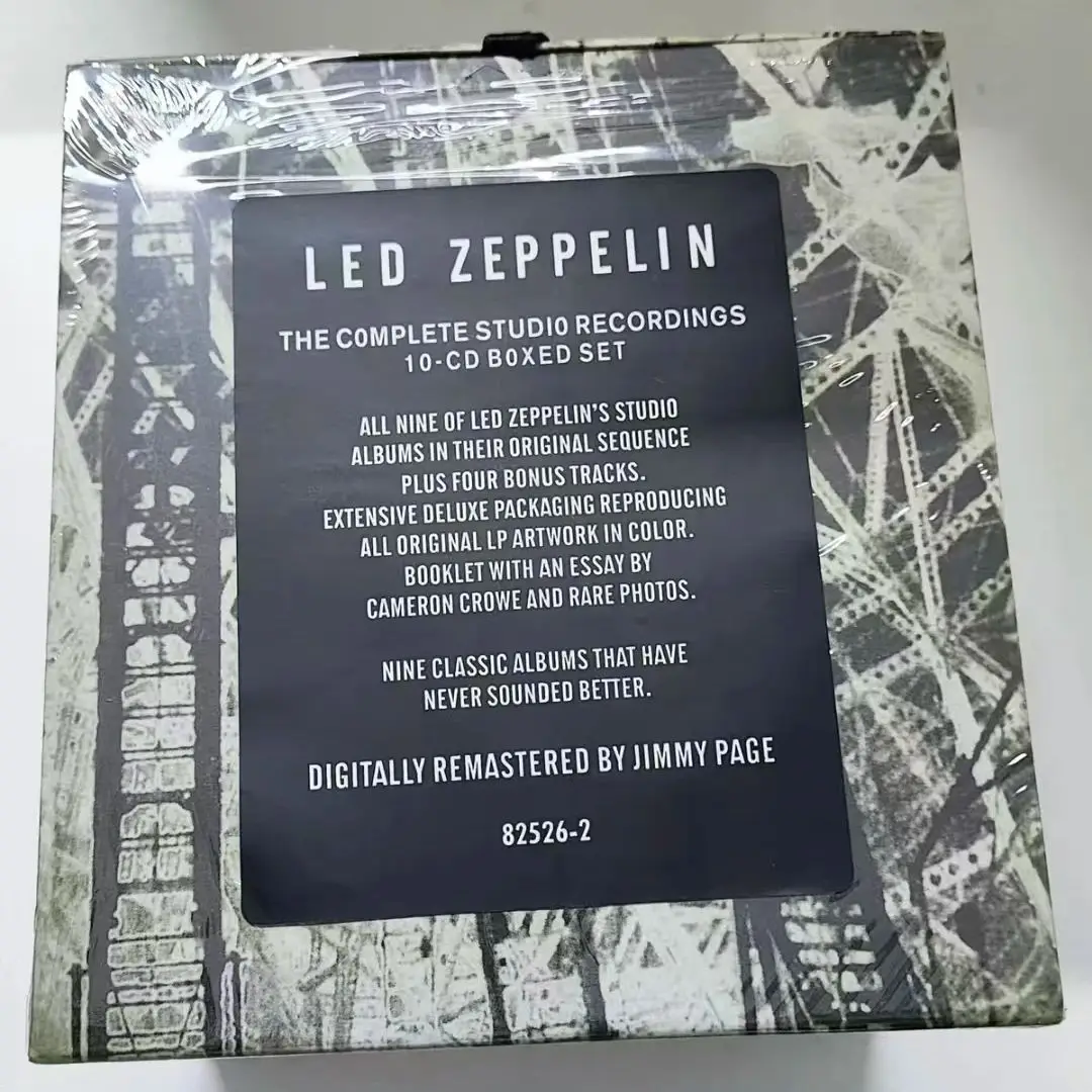 

European Famous Rock Band Music Set CD Heavy Metal Band Classic CD Full Set 10CD