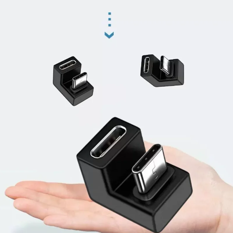 90 Degree Type-C Male to USB C Female USB-C Charging Adapter Charger USB Tipo C for Phone TabletGood quality Type C OTG Adapter