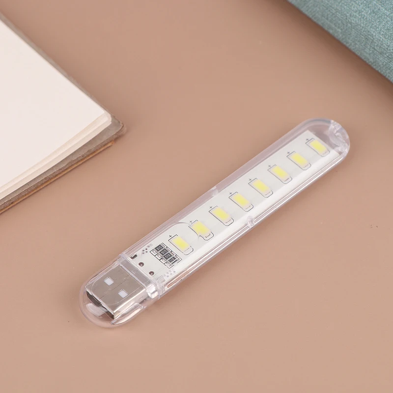 Mini Portable USB LED Book Light DC5V Ultra Bright Reading Book Lamp 16/24leds 8leds Lights For Power Bank PC Laptop Notebook