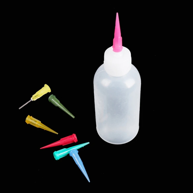 F92B Painting Scueeze Bottles с насадками для DIY Craft Complying с помощью инструмента Scale Tool