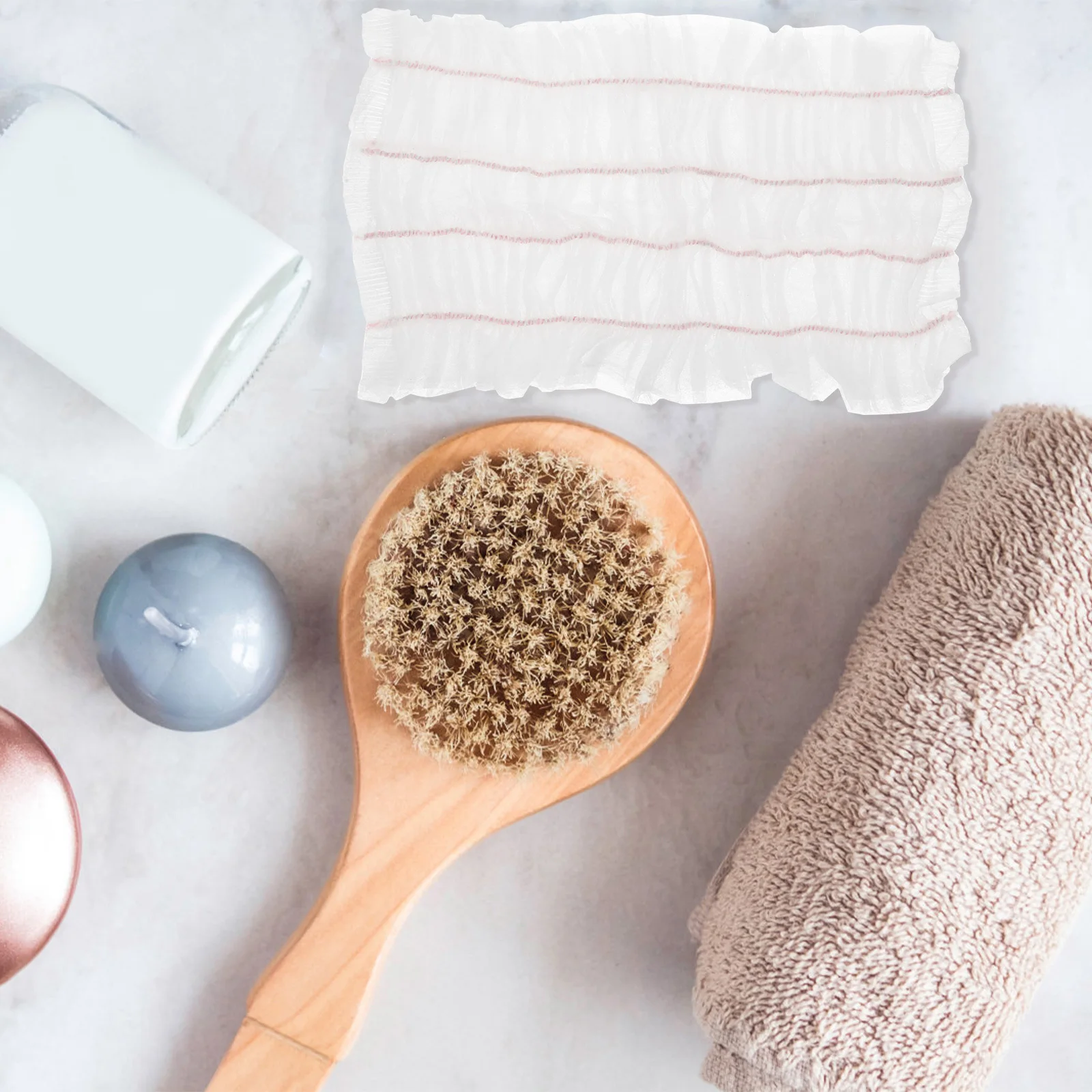 

100Pcs Spa Headbands Elastic Non Woven Fabric Hairbands for Skincare Makeup Face Washing Beauty Salon Spa Headband