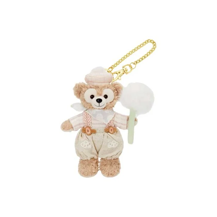 Disney x DISNEYLAND Duffy And Friends Moments Collection Belle Key Ring Graduation Plush Charms Shanghai Disney 400060519618