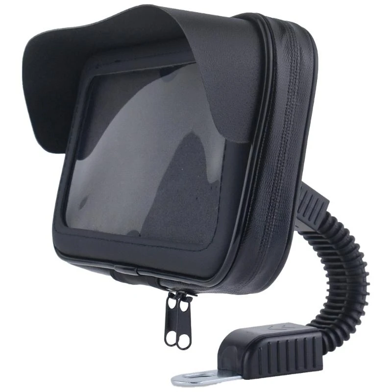 

Motorcycle Telephone Holder Support Moto Bicycle Rear View Mirror Stand Mount Waterproof Scooter Motorbike Phone Bag For Samsung