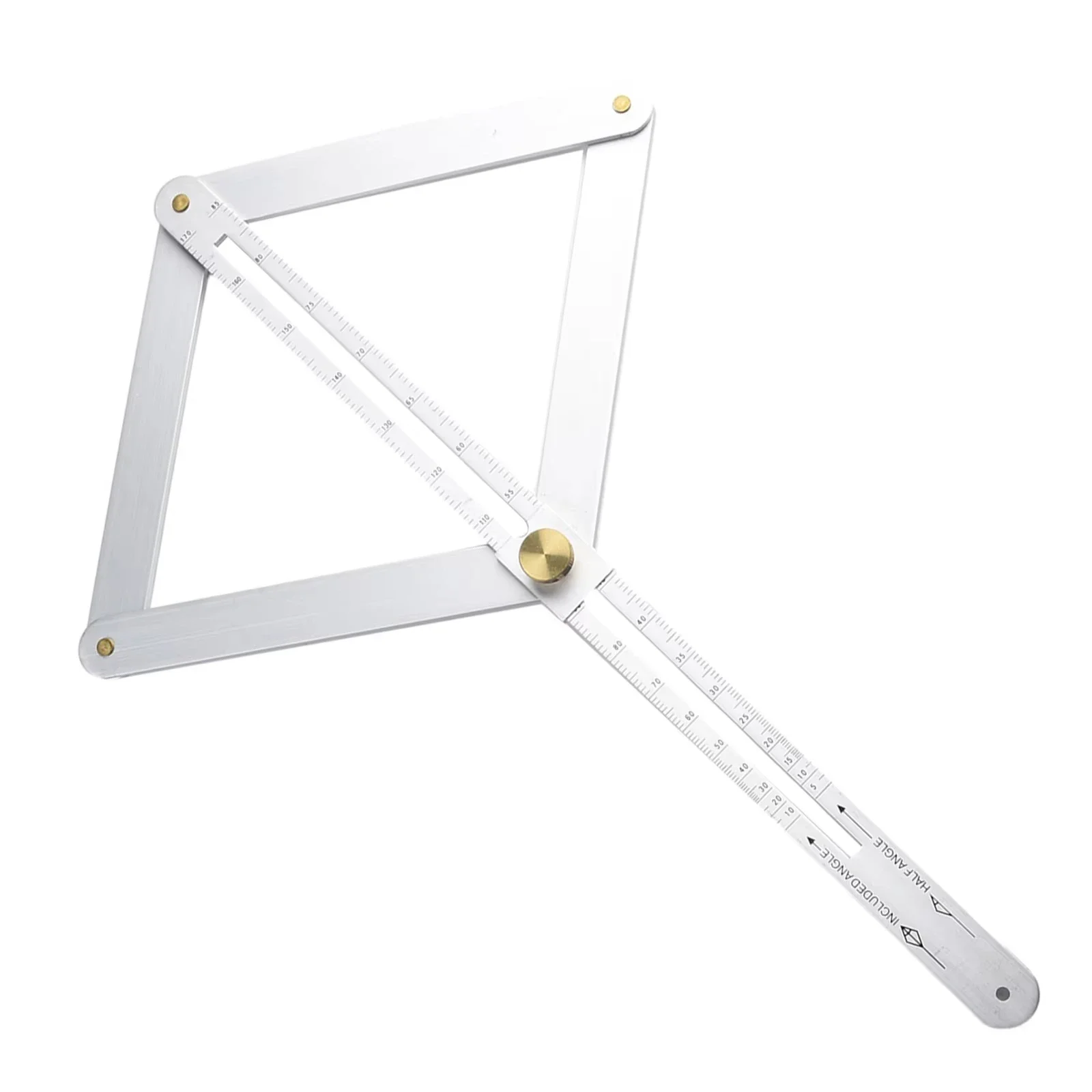 Bevel & Corner Protractor, For Multi Angle Measurement Tool For Woodworking Goniometer Square Ruler Digital Angle Meter