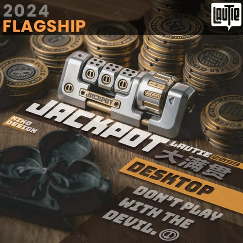 LAUTIE 2024 Flagship Jackpot 2.0 Deskset Fidget Spinner Gadżety na biurko