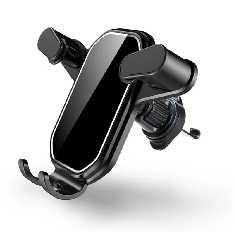 Gravity Autotelefonhalter für 4,7–7 Zoll Handy, Auto-Telefonhalterung für Lüftungsschlitze, universelle, stoßfeste GPS-Clip-Smartphone-Ständer