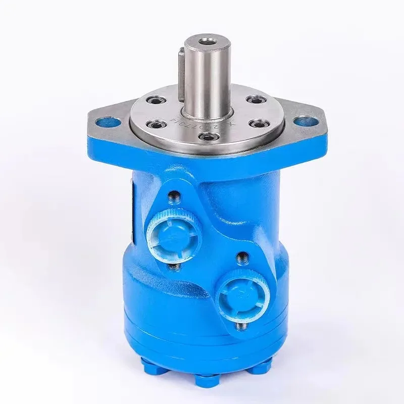 Motor Hidráulico BM1 50/80/100/125/160/200/250/315/400/500 25 Motor Hidráulico Cicloidal de Eixo Chave Plana