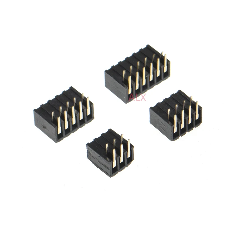 5PCS 2.0MM PITCH 2*2/3/4/5/6/8/20/40 PIN double Row Right Angle FEMALE PIN HEADER Strip Connector Socket 2X3p/4p/6p/8p/20p/40p