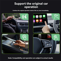Classy-Wireless Carplay Adapter For /Android Auto Adapter 2-In-1 Type-C/USB Plug&Play,Wired Carplay