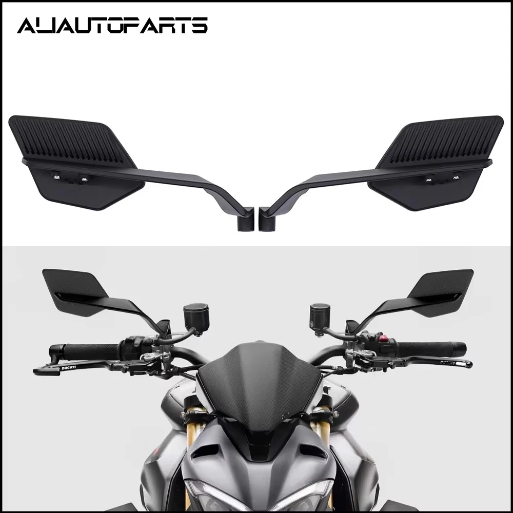 

Складное зеркало заднего вида в форме лезвия, универсальное и подходит для Ducati, Kawasaki, Qianjiang Honda, Yamaha, аксессуары для мотоциклов