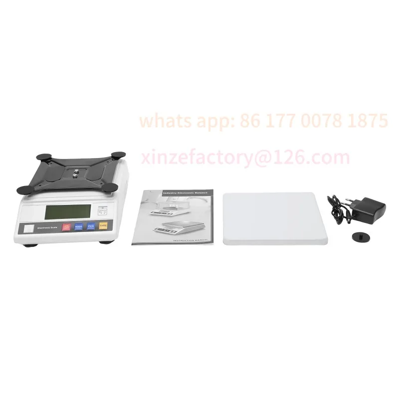 ميزات العد والمعايرة القابلة للتخصيص، ميزان المطبخ الرقمي LCD Di باللون الأخضر بسعة 7.5 كجم، زيادة 0.1 جرام، فارغة