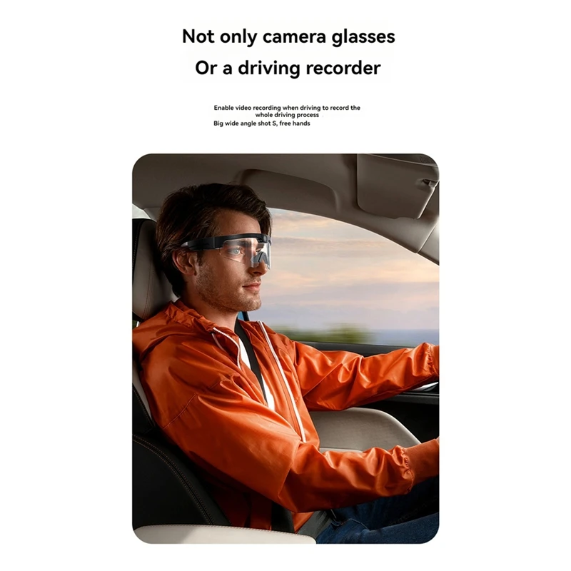 كاميرا نظارات شمسية رياضية بلوتوث ذكية كاملة تدعم الاتصال، كاميرا نظارات رياضية مستقطبة