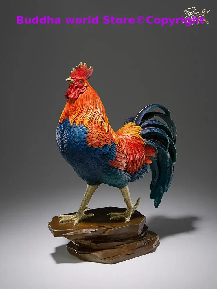 2025 Stock market Company business Good luck copper Cock sculpture DAJI DA LI Home hall High grade Decorative ornament