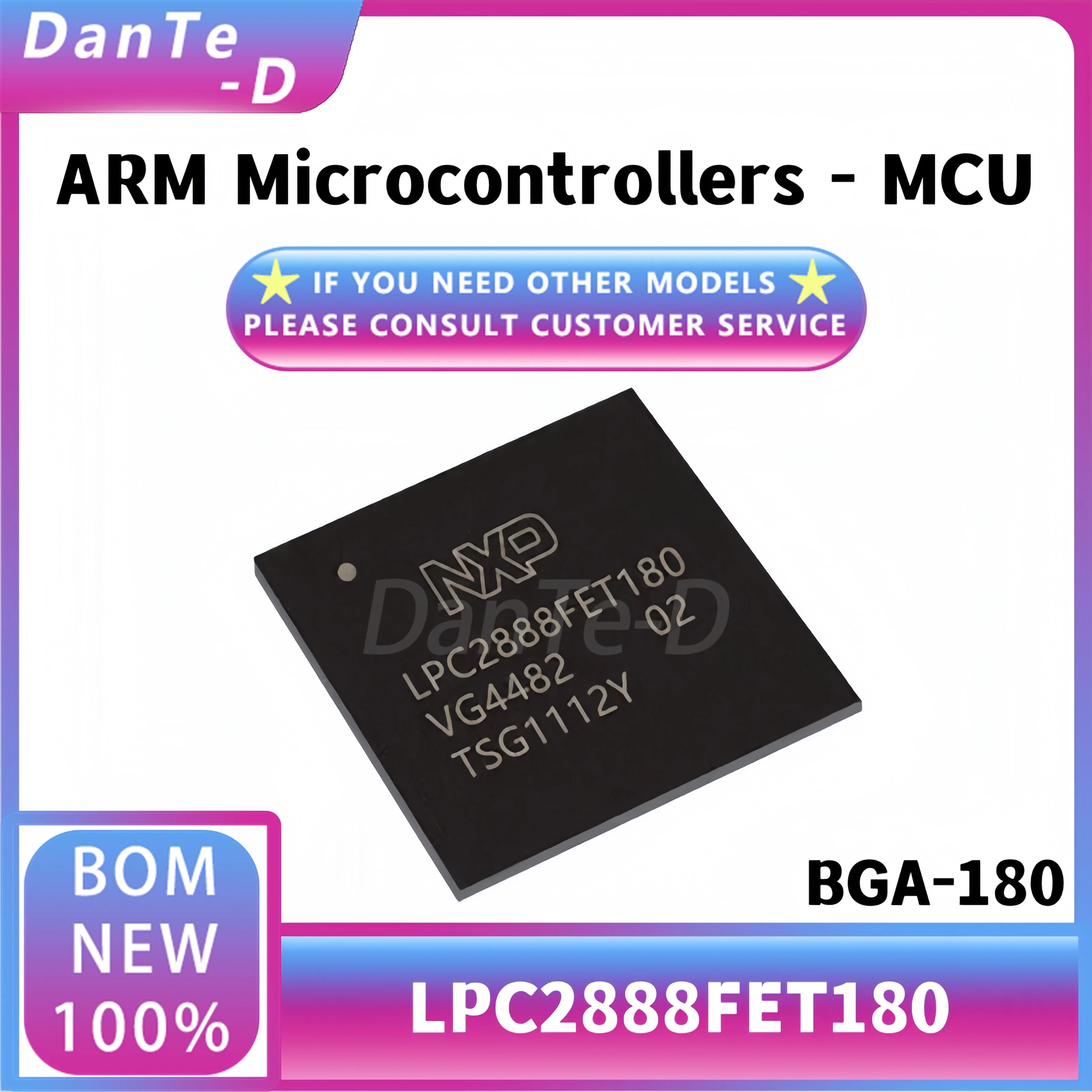 LPC2888FET180 package BGA-180 microcontroller chip IC MCU single chip microcomputer new original