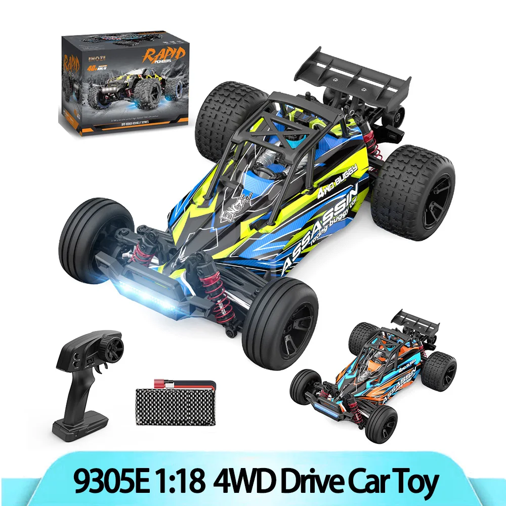 9305E 1:18 Pełnowymiarowy Samochód Terenowy z Napędem na Cztery Koła, Szybki Samochód Zdalnie Sterowany, Pickup Terenowy, Samochód Wspinaczkowy, Model Wyścigowy RC