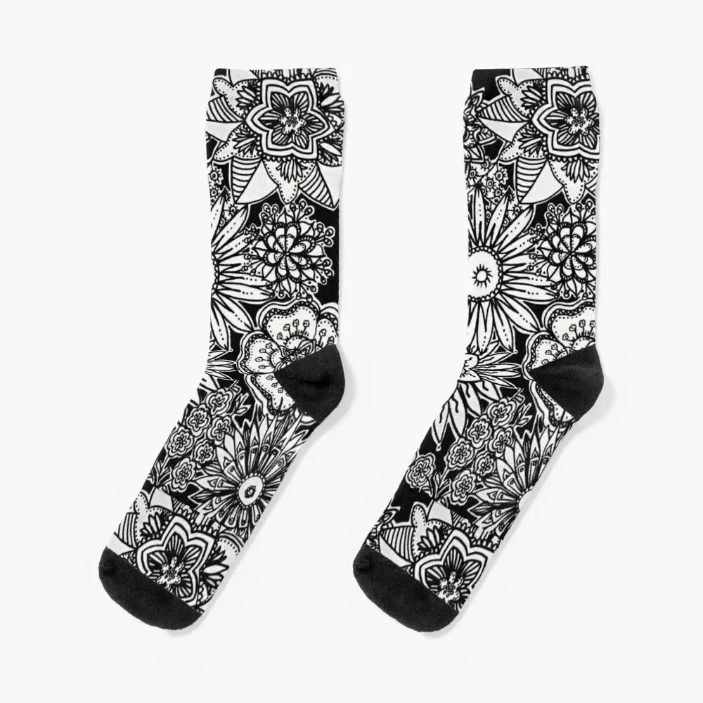 

Floral Fantasy! Socks tennis Wholesale Stockings essential Socks For Women Men's