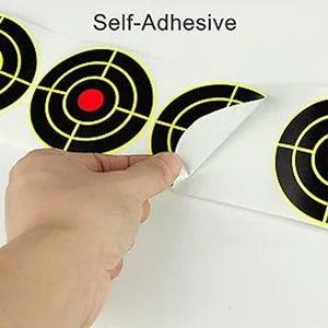 Self-adhesive stickers, target paste, splash paper, amplifier, reactivity, splatter, practice, 1 roll, 100, 200pcs 12 Main Sales Target Shooting - №4
