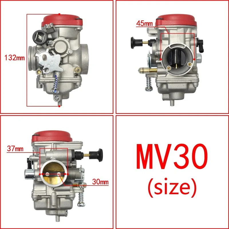 مكربن دراجة نارية A82E لـ ATV250 EN250 JS250 QM250GY GXT250 GP200 لمحركات TK MV30 PD30 EN/JS/GXT/GP/RE/TANK 200-250Cc