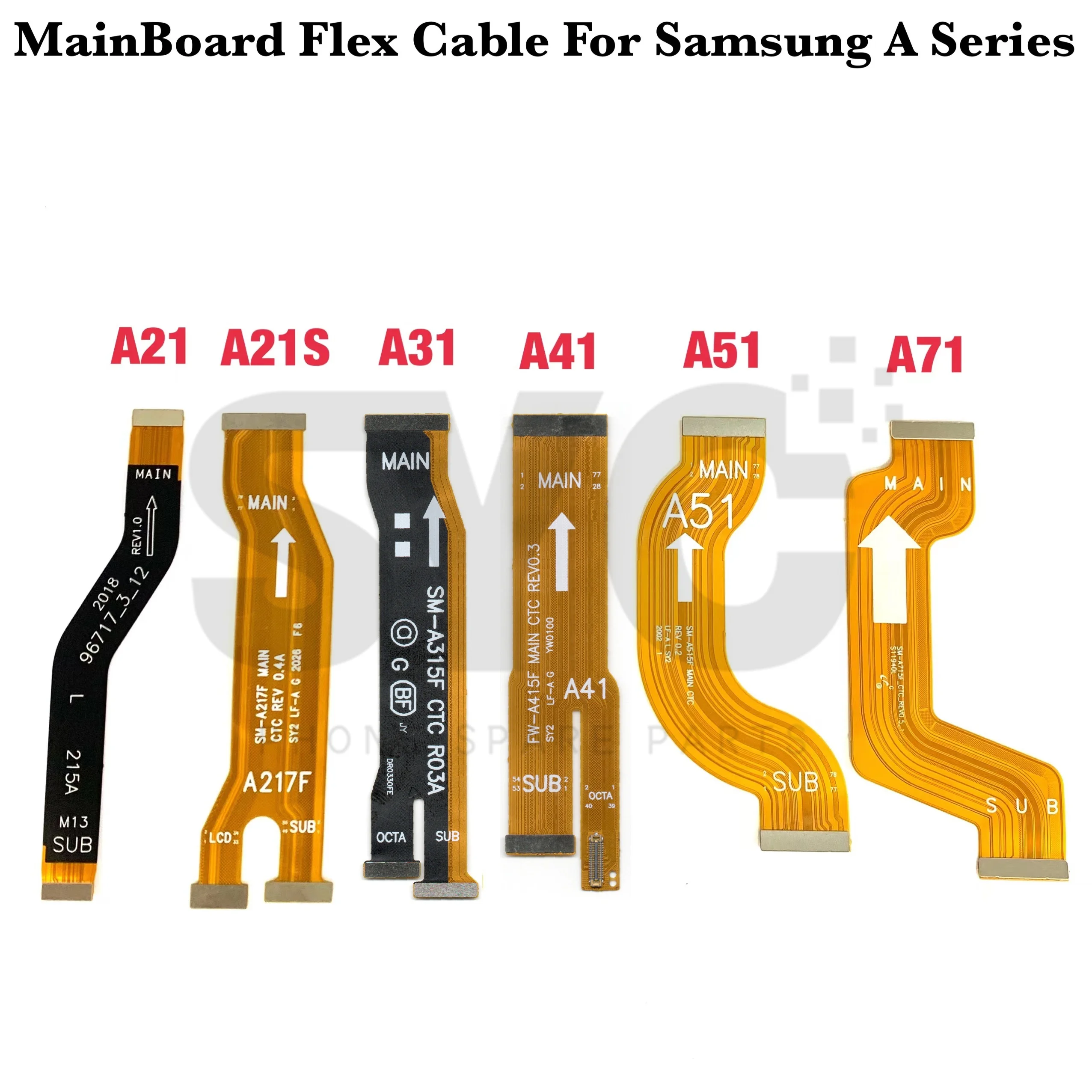 Placa Base Principal Flex para Samsung A21 A21S A31 A41 A51 A71 M51, Placa Lógica de Repuesto