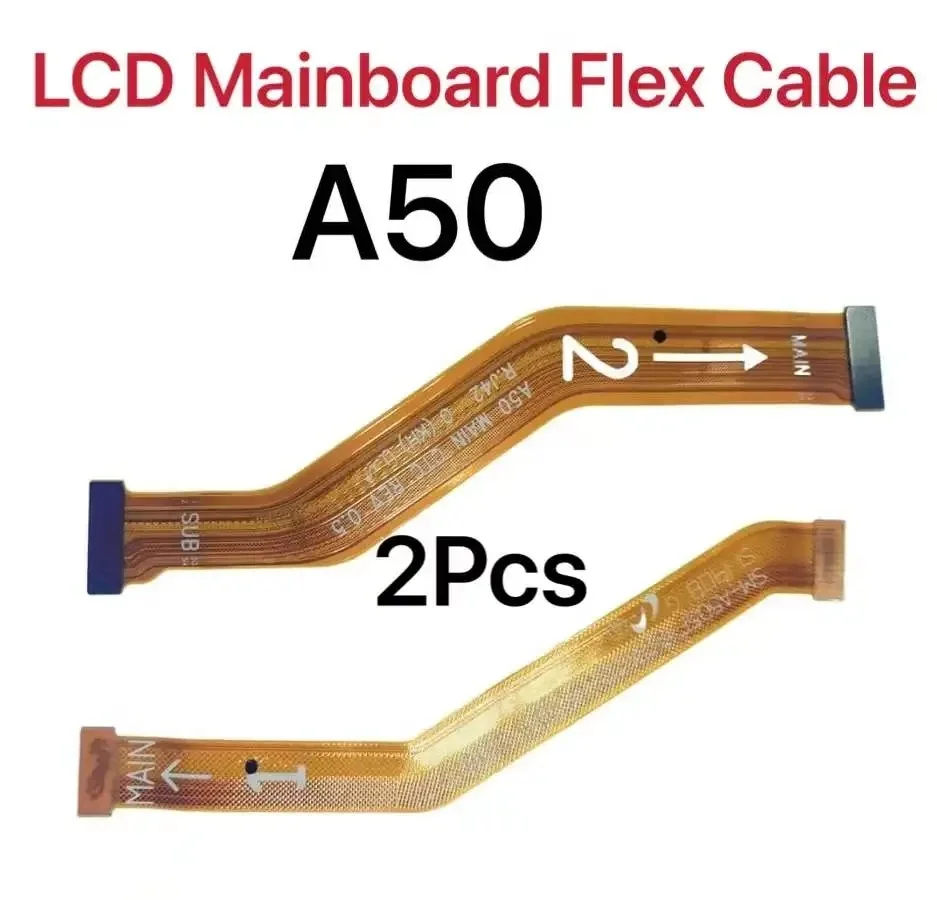 LCD Display Flex Cable For Samsung Galaxy A50 A505F SM-A505 Motherboard Mainboard Connect Flex Cable