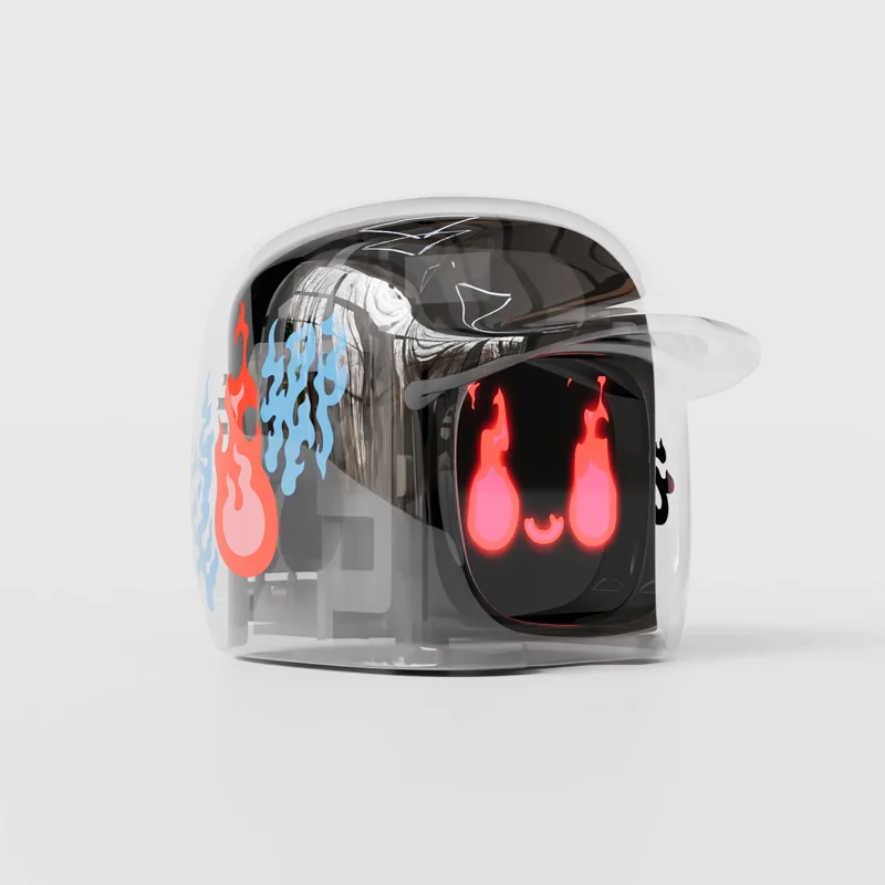 Dasai Mochi 3 Smart Robot | Cute Mini Robot Car Interior Decoration, Car Dashboard Decoration, Car Accessories, Latest model