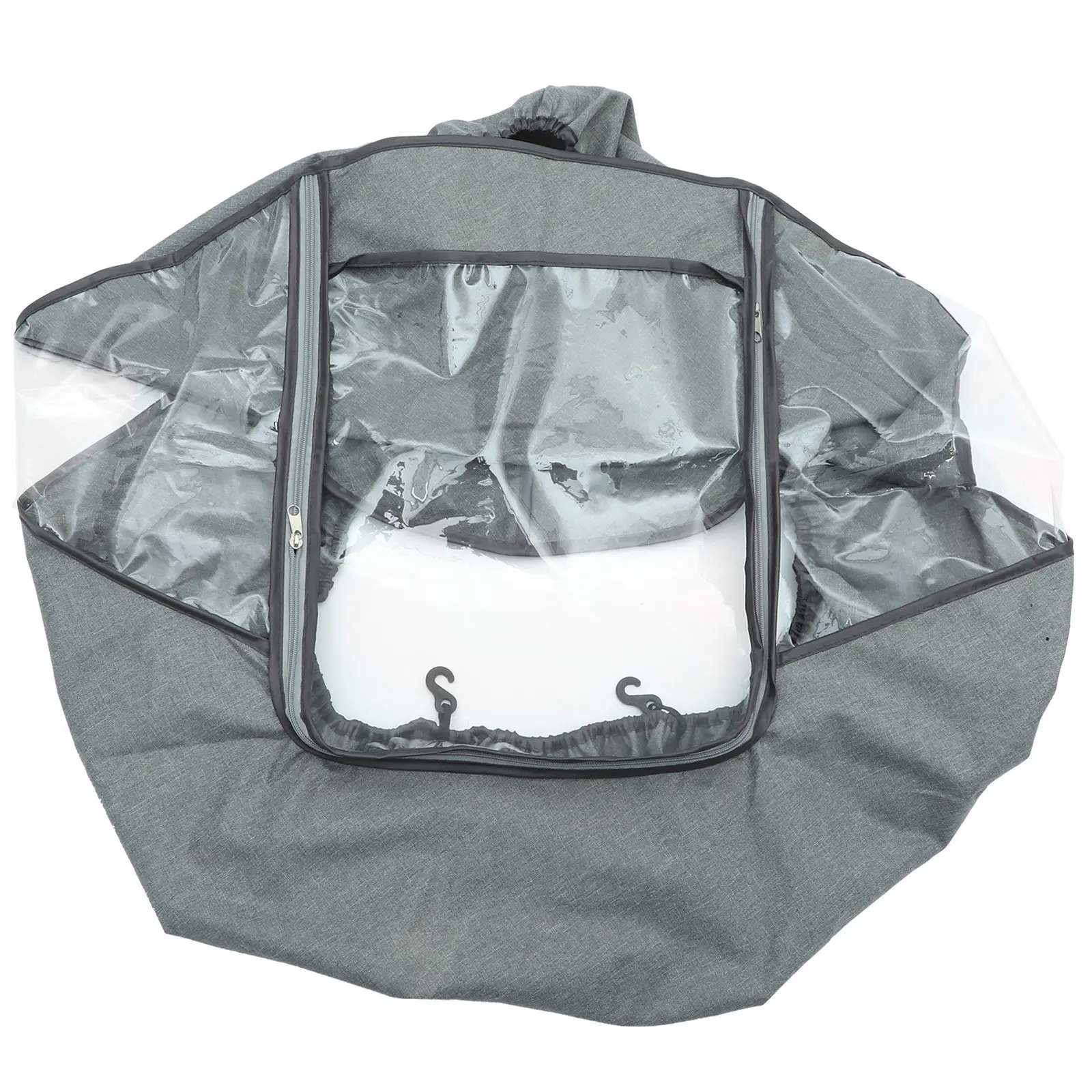 Stroller Rain Cover Windproof Dustproof Waterproof for Outdoor Use Universal Fit Most Standard Strollers Easy on Off Compact