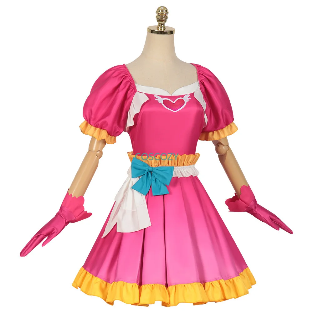 Newly Ai Hoshino Cosplay Costume Idol Stage Red Summer Dress Anime Corner Convention Party Outfit Cosplay Oshi No Ko Dress