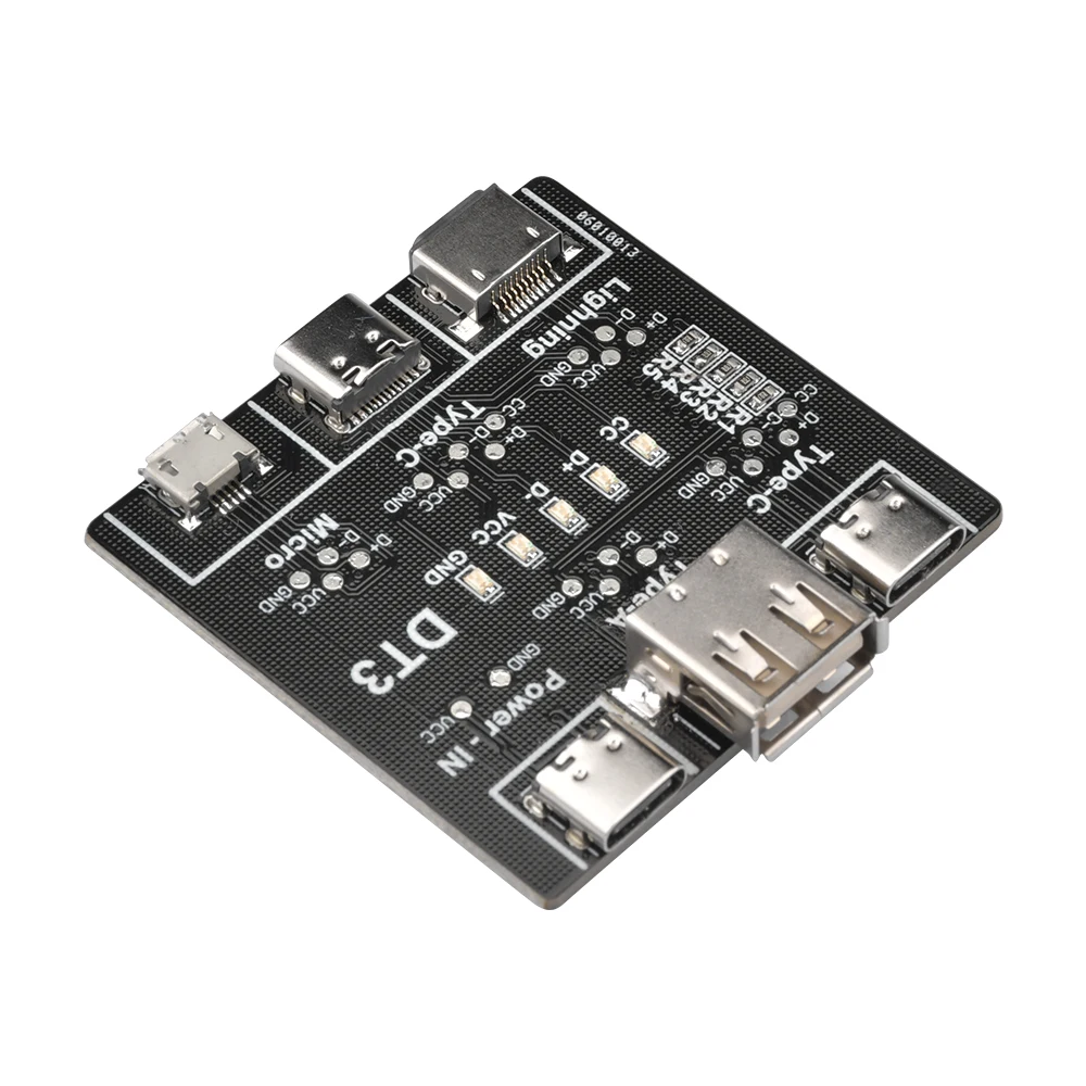 DT3 Type-C Interface Of The Data Cable Detection Board Quickly Detects Abnormal Black Data Line
