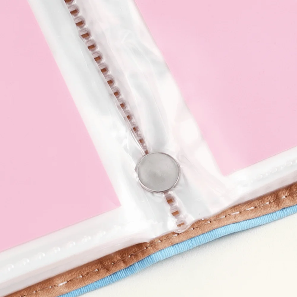 مقاوم للماء التوفير التحدي الموثق قفل بكلمة مرور PU كتاب إيداع ثابت جيوب متعددة خمر فاتورة الميزانية مخطط توفير النقود