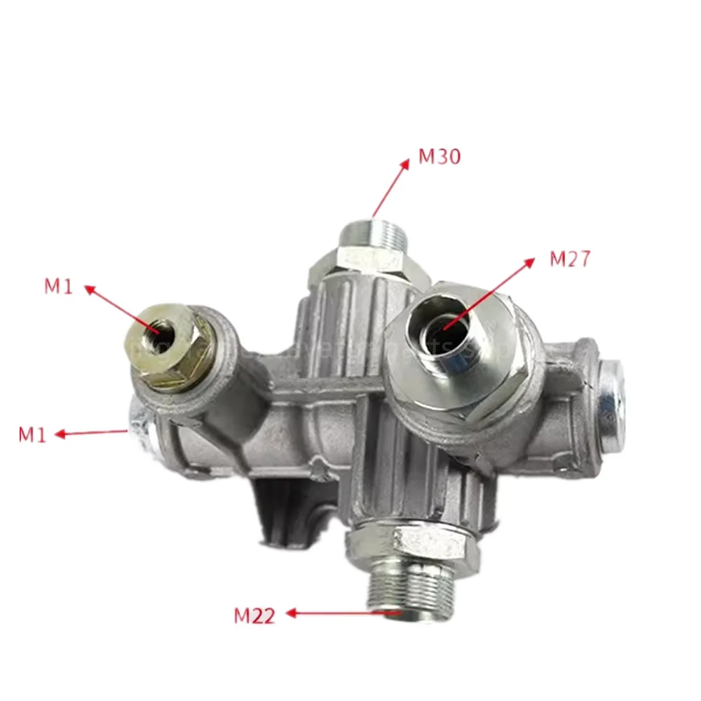 วาล์วควบคุมการไหลไฮดรอลิกหลัก วาล์วเปลี่ยนทิศทาง วาล์วจ่ายน้ำมัน สำหรับรถยก Mingyu Shanyu อะไหล่รถตักขนาดเล็ก