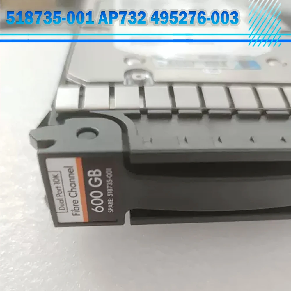 

518735-001 AP732B 600G 10K FC 3.5'' 495276-003 HDD Server Hard Disk For HP