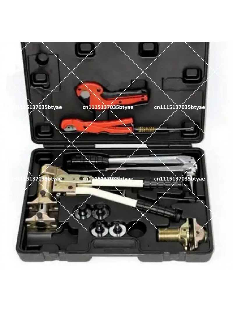Pex Pipe Crimping Tool Kit 16-32mm Plumbing Clamp Tool Set for Home Pipe Installation